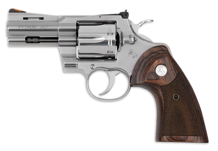 Colt Python 357MAG 3" Stainless/Walnut Revolver NEW SP3WTS-img-1