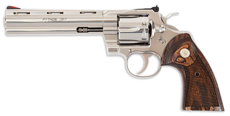 Colt Python 357MAG 6" Stainless/Walnut Revolver NEW PYTHON-SP6WTS-img-0