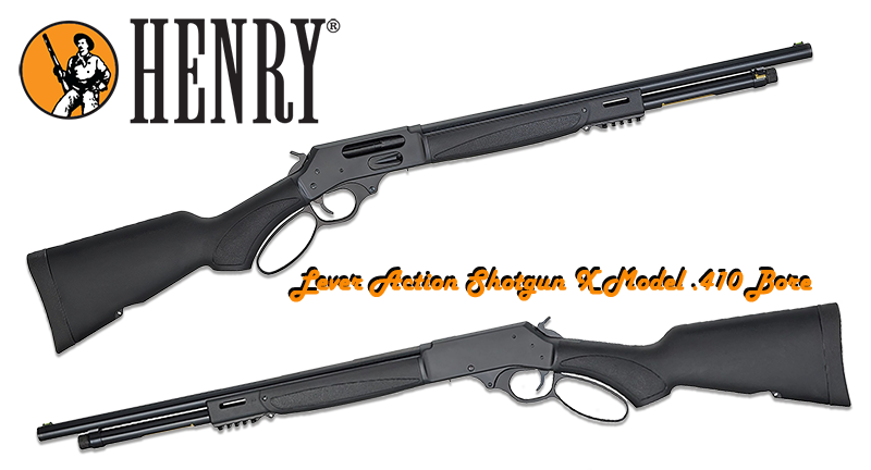 Henry Lever Action X Model 410 Shotgun 19.8" Barrel NEW H018X-410-img-0