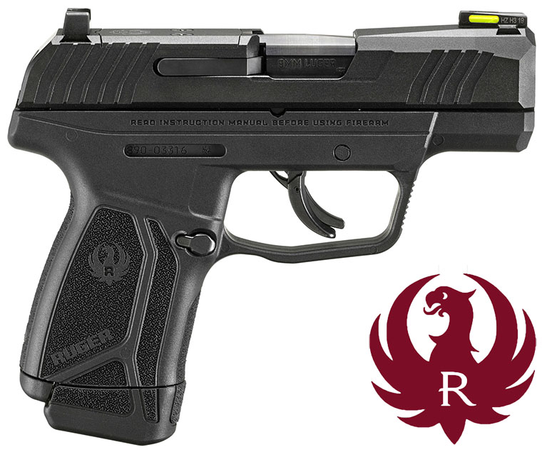 Ruger Max-9 9mm Black 3.2" 12rd Optic Ready Handgun NEW 3500-img-1