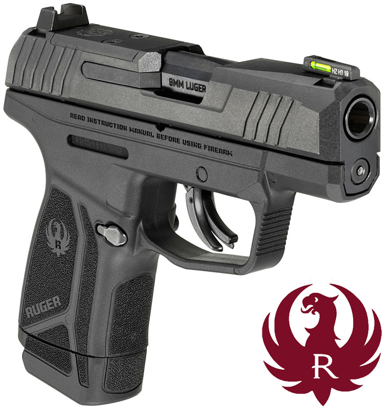 Ruger Max-9 9mm Black 3.2" 12rd Optic Ready Handgun NEW 3500-img-3