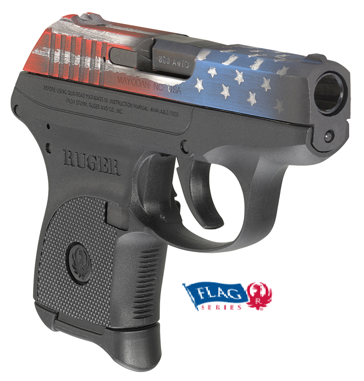Ruger American Flag LCP 380ACP 6R Compact Handgun NEW 13710-img-0