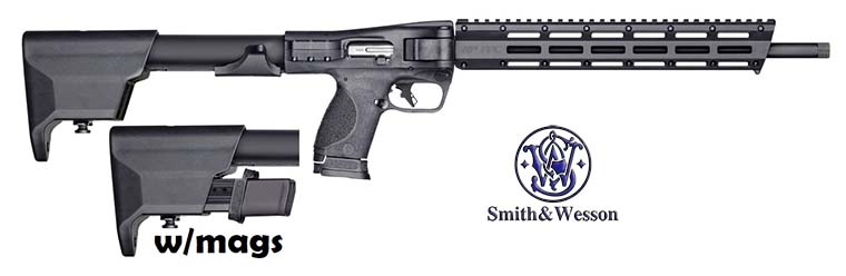Smith & Wesson M&P FPC 9MM 16.25" Theaded Barrel Folding/Stk NEW! 12575-img-2